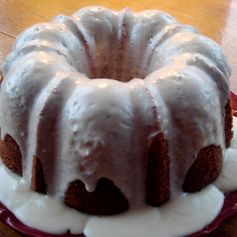 Carrot Bundt Cake with Cream Cheese Glaze