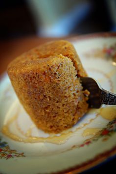 Carrot cake in a mug