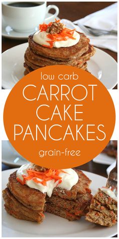 Carrot Cake Pancakes