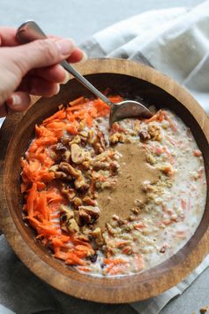 Carrot Cake Quinoa Breakfast Bowls