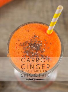 Carrot Ginger Beta-Carotene Smoothie