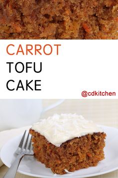 Carrot Tofu Cake