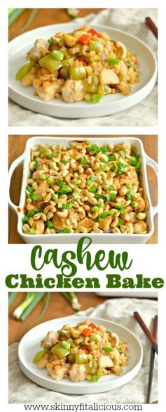 Cashew Chicken Bake