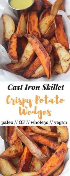 Cast Iron Skillet Potato Wedges