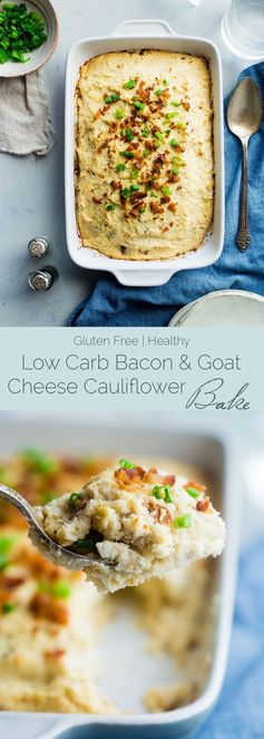 Cauliflower Bake with Goat Cheese