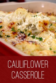 Cauliflower Casserole