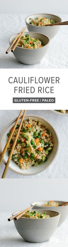 Cauliflower Fried Rice (gluten-free, paleo