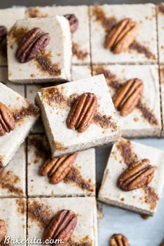 Chai Cheesecake Bars (Gluten Free, Paleo + Vegan