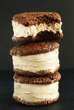 Chai Ginger Ice Cream Sandwiches