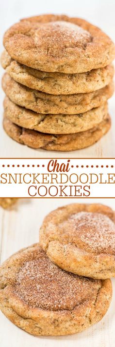 Chai Snickerdoodle Cookies