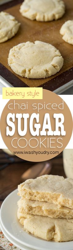 Chai Spiced Bakery Sugar Cookies