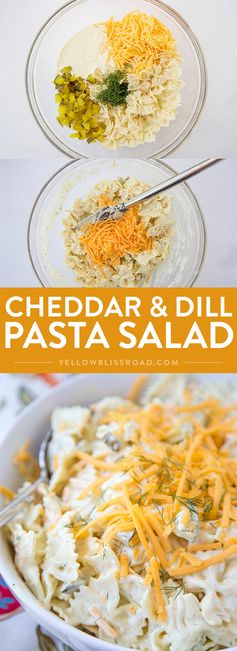 Cheddar & Dill Pasta Salad