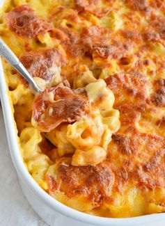 Cheese Tortellini Pepperoni Pizza Casserole