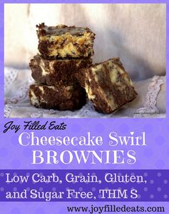 Cheesecake Swirl Brownies