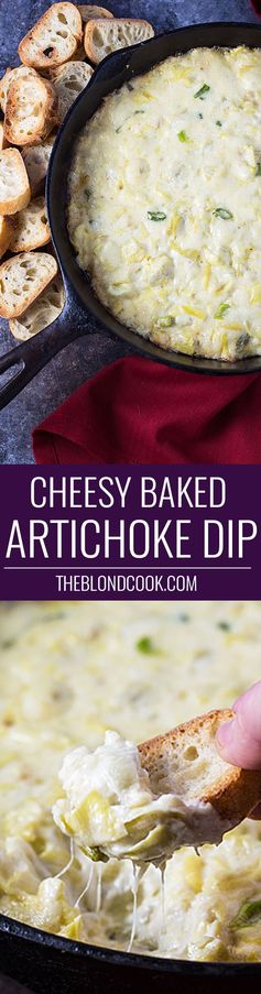 Cheesy Baked Artichoke Dip