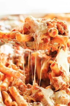 Cheesy Baked Ziti with Sausage