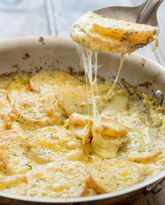 Cheesy Layered Potatoes