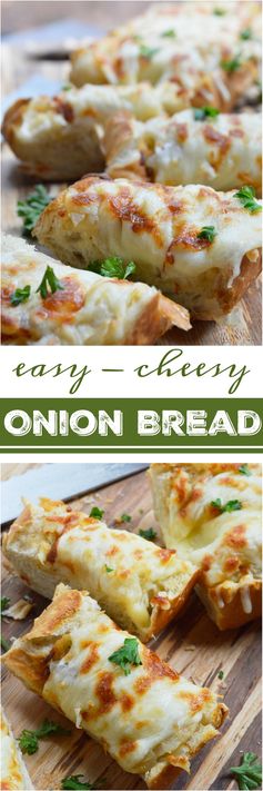 Cheesy Onion Bread