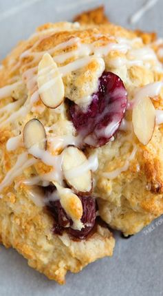 Cherry Almond Scones