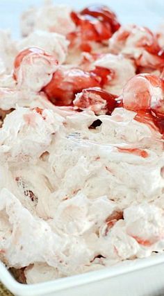 Cherry Cheesecake Fluff Salad