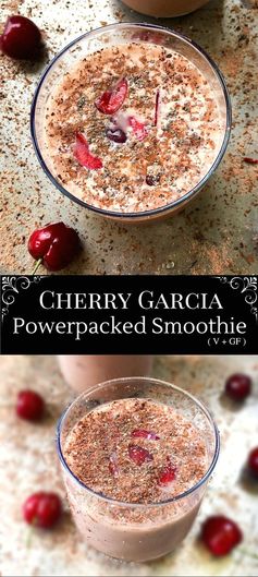 Cherry Garcia Power Packed Smoothie