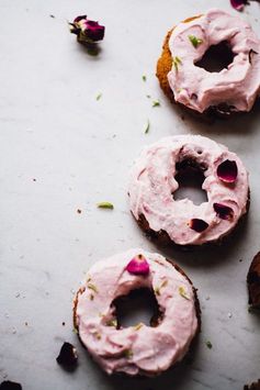 Cherry Lime Doughnuts (Gluten Free, Vegan