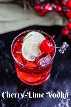 Cherry-Lime Vodka: Delicious Drink for Holiday Parties