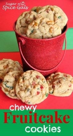 Chewy Fruitcake Cookies