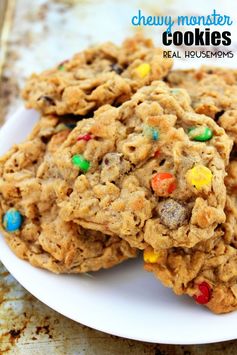 Chewy Monster Cookies