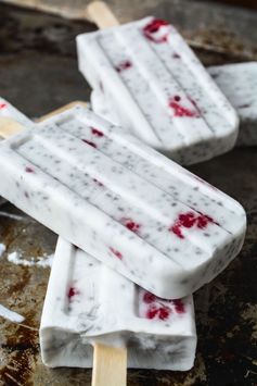 Chia Coconut Pudding Pops