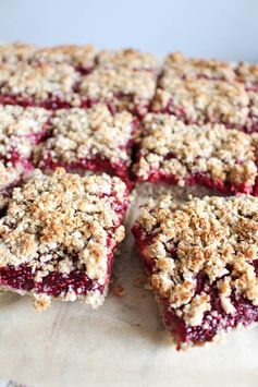 Chia Jam Oat Bars