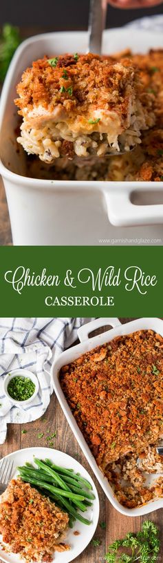 Chicken & Wild Rice Casserole