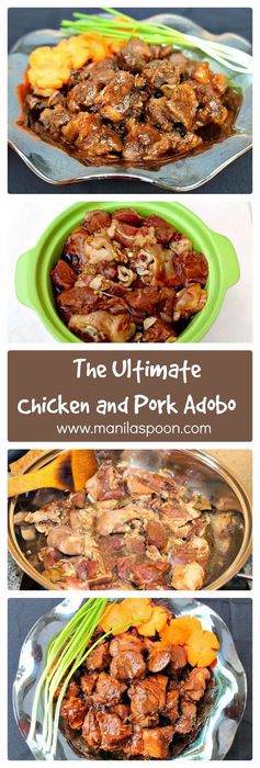 Chicken and Pork Adobo