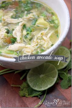 Chicken Avocado Soup