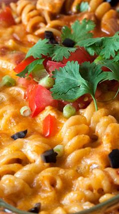 Chicken Enchilada Pasta