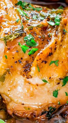 Chicken in Garlic and Herb Sauce