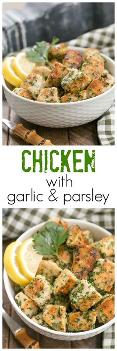 Chicken with Garlic and Parsley