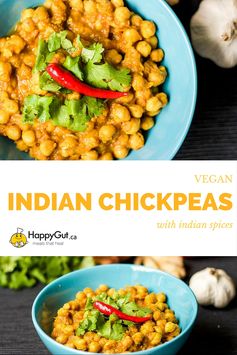 Chickpeas Indian Style