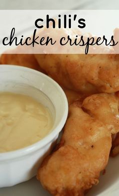 Chili's Chicken Crispers w/ Homemade Chili's Honey Mustard Dressing