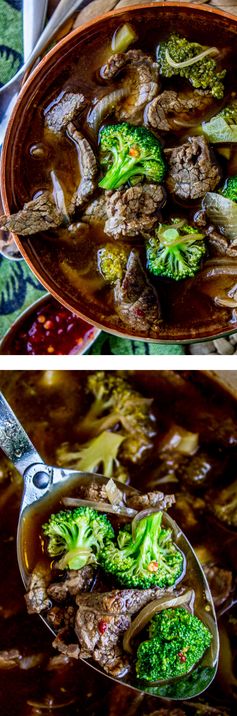 Chinese Beef and Broccoli Soup