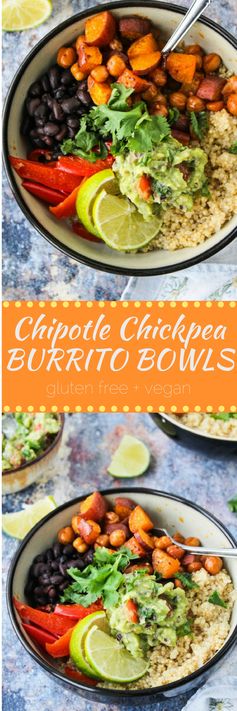 Chipotle Chickpea Burrito Bowl