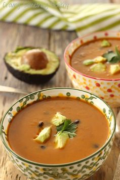 Chipotle Sweet Potato Black Bean Soup