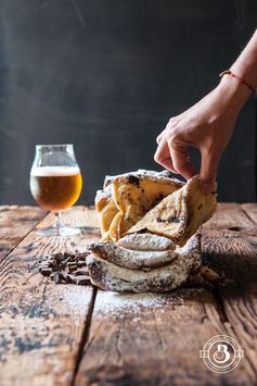 Chocolate Belgian Ale Pull-Apart Breakfast Loaf