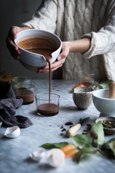 Chocolate Cardamom Creme Caramel