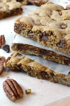 Chocolate Chip & Toasted Pecan Bars
