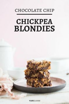 Chocolate Chip Chickpea Blondies