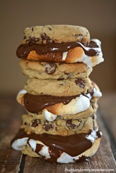 Chocolate Chip Cookie S'mores