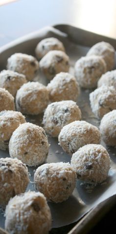 Chocolate Chip Peanut Butter Bliss Balls