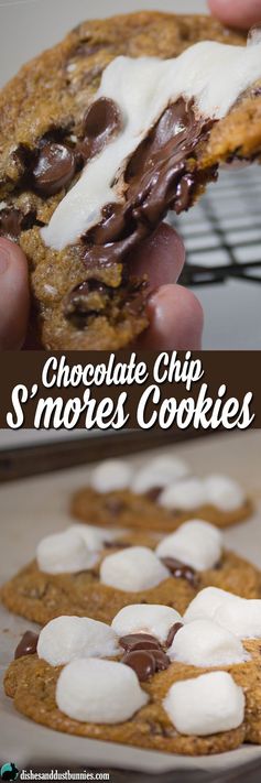 Chocolate Chip S'mores Cookies