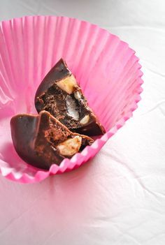Chocolate Fat Bomb with Macadamia & Sea Salt
